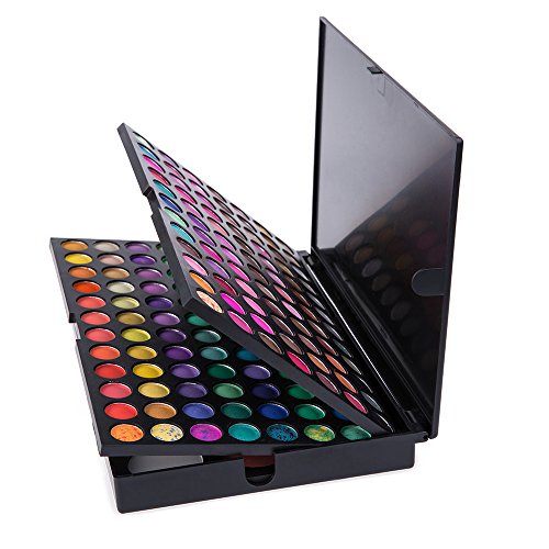 JasCherry Paleta de Sombras de Ojos 183 Colores de Maquillaje Set Kit de alta Calidad Cosmético - Incluye sombra de ojos, Blush Colorete, polvo de acabado