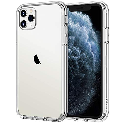 JETech Funda Compatible iPhone 11 Pro MAX (2019) 6,5", Carcasa Anti-Choques y Anti- Arañazos, Transparente