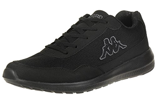 Kappa Follow OC, Zapatillas Unisex Adulto, Negro Black Grey 1116, 43 EU