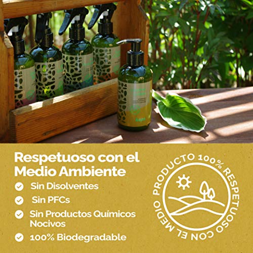 Kaps Leather Lotion | Cuidado del Cuero Liso Natural y Sintético con Jojoba y Lanolina Ecológicas a Base de Plantas | Restaura Zapatos | Bolsos | Chaquetas y Más, 200 ml | Hecho en Europa