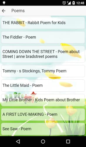 Kids Learning - Los poemas, rimas, historias, libros electrónicos