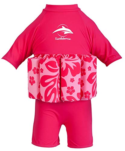 Konfidence Chico Flotador Hangerworld Camiseta, Unisex-Kids, Color Rosa - Pink/Hibiscus, tamaño 2-3 años