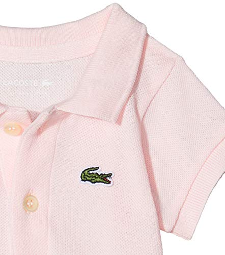 Lacoste 4J6963 Body, Rosa (Flamant), 0-12 Meses (Talla del Fabricante: 12M) para Bebés