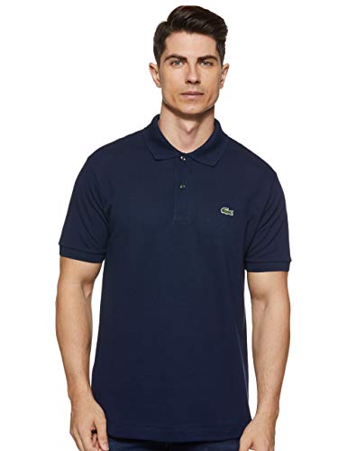 Lacoste L1212 Camiseta Polo, Azul (Marine), S para Hombre