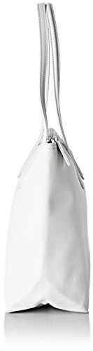 Lacoste NF1888PO, Bolso bandolera para Mujer, BLANCO BRILLANTE (Bright White), 29.5 x 14 x 35 cM