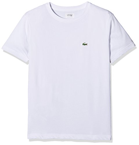 Lacoste Sport TJ8811 Camiseta, Blanco (Blanc), 8 años (Talla del Fabricante: 8A) para Niños