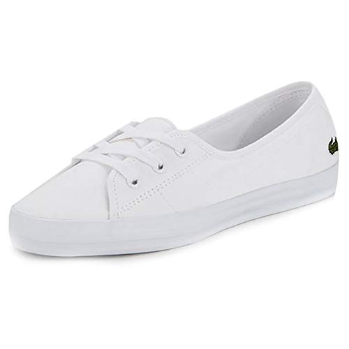 Lacoste Ziane Chunky BL 2 CFA, Zapatillas para Mujer, Blanco (White/White), 38 EU