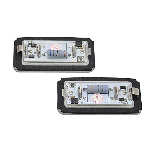 Lámpara de luces de matrícula LED blanca para 500/595/695 500C 595C 695C 312 C OEM: 51800482, no para I500 y 500X Canbus
