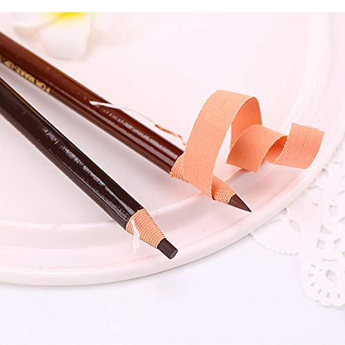 Lápiz de cejas impermeable waterproof eyebrow profesional Cable de extracción Peel-off Definición de fórmula no pegajosa para un maquillaje perfecto Acabado 5 colores