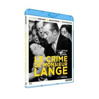 Le Crime de Monsieur Lange [Francia] [Blu-ray]