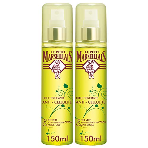 Le Petit Marseillais aceite anti celulitis tonifiante té verde 150 ml – juego de 2