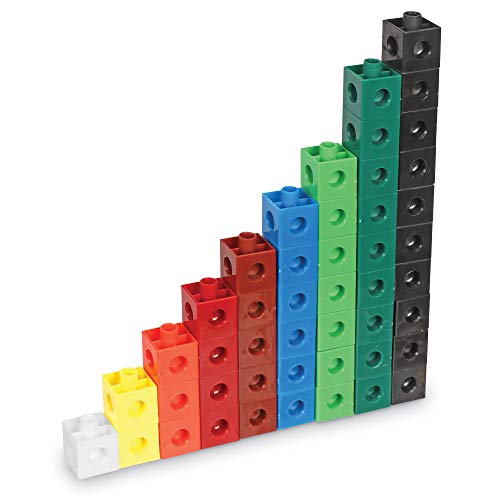 Learning Resources encajables Snap Cubes (Set de 100), Color (LER7584)