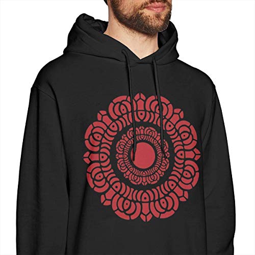 Legend of Korra Vaatu The Last Airbender Sudaderas con Capucha para Hombre Sudadera con Cuello Redondo y Manga Larga Negro