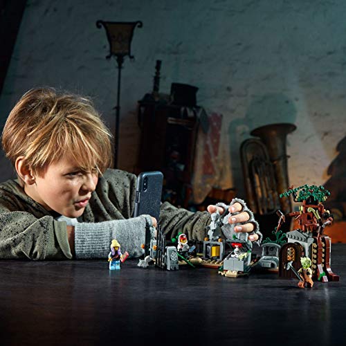 LEGO - Hidden Side Misterio del Cementerio Juguete de construcción con realidad aumentada, incluye lápidas interactivas y cuatro minifiguras, Novedad 2019 (70420)