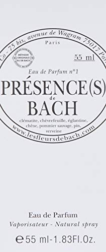 Les Fleurs de BACH, Eau de Parfum con vaporizador, modelo Presencia De Bach No1, 50 ml