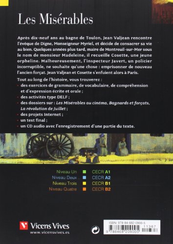 Les Miserables+cd N/e (Chat Noir. Lire Et S'entrainer)