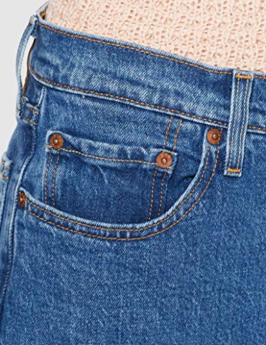 Levi's 501 Crop Vaqueros Boyfriend, Azul (Jive Stone Wash 0073), W30/L30 (Talla del Fabricante: 30 30) para Mujer