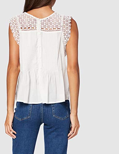 Levi's Charlie Top Blusa, Blanco (Cloud Dancer 0000), Small para Mujer