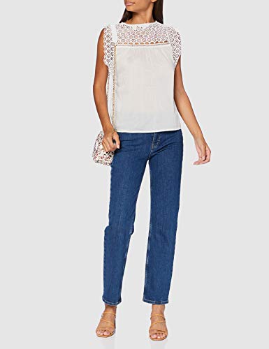 Levi's Charlie Top Blusa, Blanco (Cloud Dancer 0000), Small para Mujer