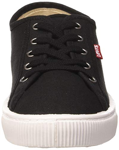 Levi's Malibu Beach S, Zapatillas para Mujer, Negro (R Black 59), 39 EU