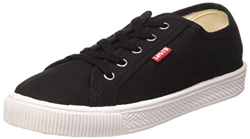 Levi's Malibu Beach S, Zapatillas para Mujer, Negro (R Black 59), 39 EU