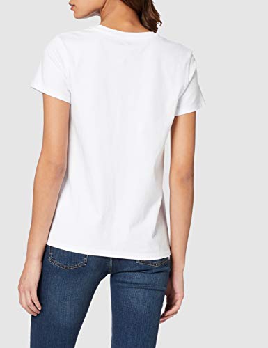 Levi's The Perfect Tee, Camiseta, Mujer, Blanco (90's Serif T2 White+ 0781), S