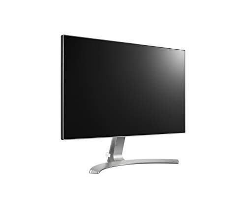 LG 24MP88HV-S - Monitor FHD de 60,4 cm (23,8") con Panel IPS (1920 x 1080 píxeles, 16:9, 250 cd/m², sRGB >99%, 1000:1, 5 ms, 75 Hz) Color Plata