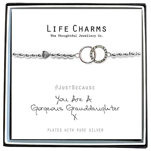 Life Charms You Are A Gorgeous Granddaughter Bracelet
