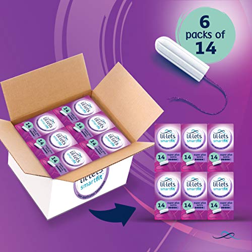 Lil-lets Smartfit Tampones sin aplicador, Super Plus extra, 464 g