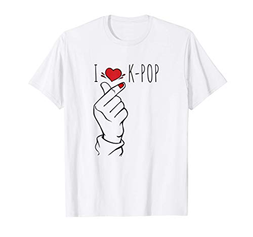 Lindo corazón de dedo coreano - K-pop de regalo - Korean Camiseta