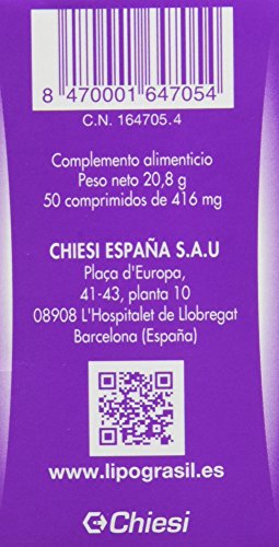 Lipograsil Complemento Alimenticio Clásico Plan Activa - 50 Comprimidos