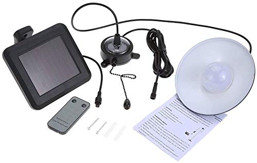 Lixada Energía Solar Colgante de Luz E27 Lámpara de Luces IP65 Resistencia al Agua para Jardín Patio Patio Balcón Paisaje (tipo 1)