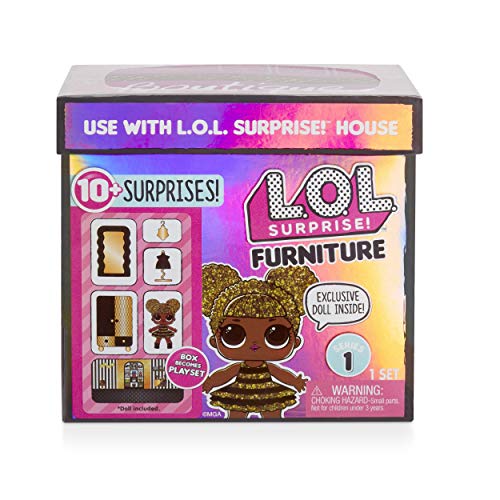 L.O.L Surprise! 564119E7C Furniture Boutique con abeja reina y 10 sorpresas , color/modelo surtido