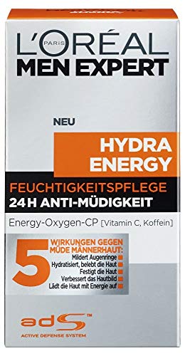 L'oréal men expert - Hydra energetic, cuidado hidratante anti - fatiga, larga duración, 50ml