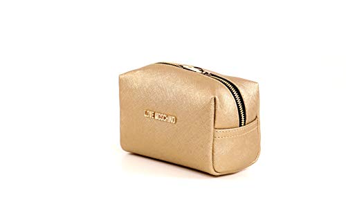 Love Moschino JC5392PP06 Estuche de maquillaje Unisex Oro TU