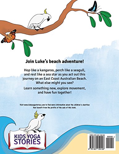 Luke's Beach Day: A Fun and Educational Kids Yoga Story (Kids Yoga Stories)