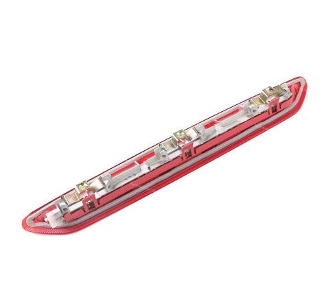 Luz de freno LED - 1 PC de la luz LED de freno alto para automóvil, luz de freno de alto montaje para VW Polo 9N 2002-2010 rojo 6Q6945097.