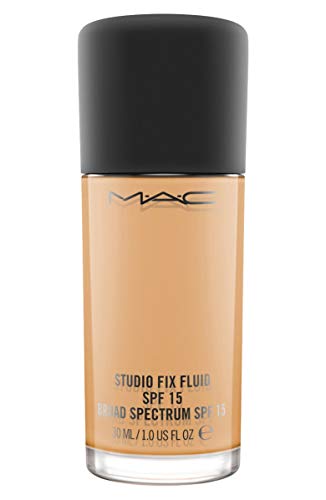 MAC Studio Fix Fluid Foundation SPF 15, acabado mate natural, NC42, 30 ml