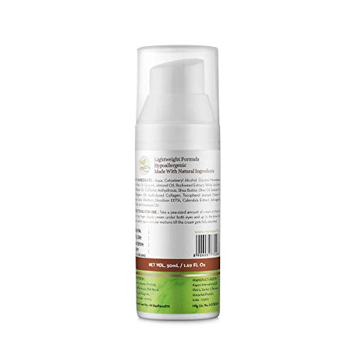 Mamaearth Natural Under Eye Cream for Dark Circles & Wrinkles with Coffee & Cucumber, 50 ml