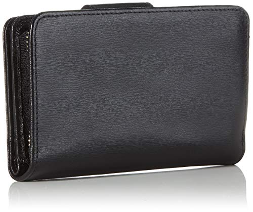 Mandarina Duck Hera 3.0 Portafoglio, Billetera para Mujer, Negro (Black), 10x21x28.5 cm (B x H x T)