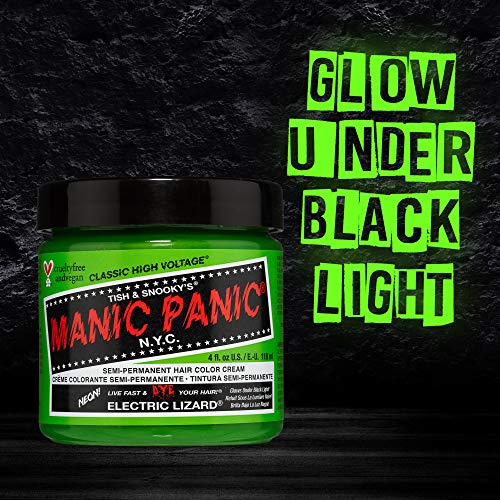 MANIC PANIC CLASSIC NEON ELECTRIC LIZARD