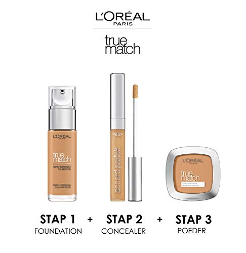 Maquillaje de L'Oréal Paris Perfect Match, N2 Vainilla, 1er Pack (1 x 30 ml)