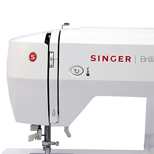 Maquina de Coser Electronica Singer Brilliance 6180, 80 Programas Automaticos, Puntada, Costura