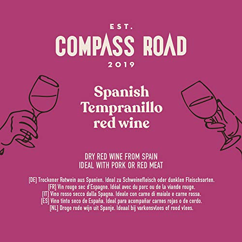 Marca Amazon - Compass Road Tempranillo, España (Bag in Box), 5l