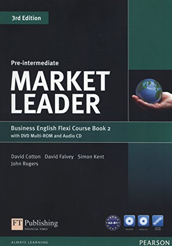 Market leader. Pre-intermediate. Coursebook. Ediz. flexi. Per le Scuole superiori. Con espansione online. Con CD-Audio. Con DVD-ROM: Market Leader Pre-Intermediate Flexi Course Book 2 Pack