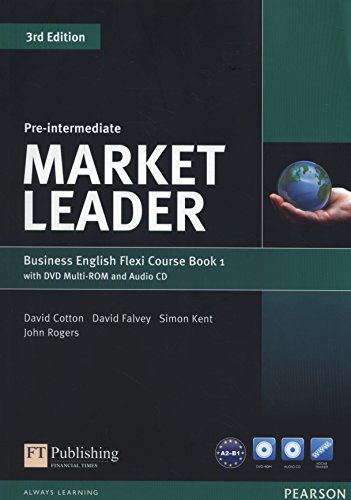 Market leader. Pre-intermediate. Coursebook flexi. Per le Scuole superiori. Con espansione online. Con CD-Audio. Con DVD-ROM: Market Leader Pre-Intermediate Flexi Course Book 1 Pack