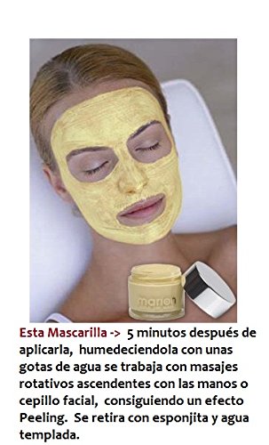 Mascarilla Facial GOLD 50 ml. -- CALIDAD PROFESIONAL MASK -- Exfolia y Limpia contra Puntos Negros . - Elimina Células Muertas y Toxinas de la Piel . - Proporciona a la Piel Luminosidad, Hidratación y Frescura . Todo Tipo Piel .