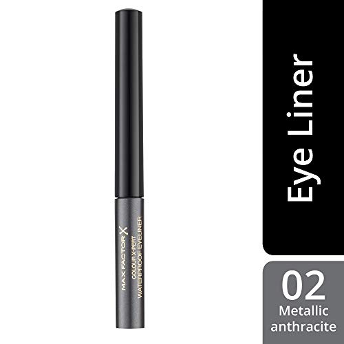 Max Factor Xpert Eyeliner waterproof Lápiz de Ojos Tono 02 metallic anthracite - 13 gr