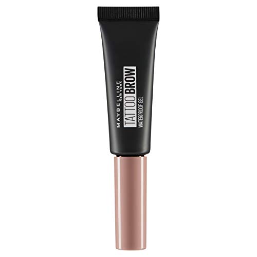 Maybelline MAY TAT.BROW WATERPROOF GEL NU 01 BLOND máscara para cejas Rubio - Máscaras para cejas (Rubio, BLOND, Definición, Larga duración, Cualquier género, EBC8B2, 22 mm)