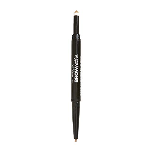 Maybelline New York Lápiz de cejas Brow Satin, Tono 01 Dark Blond